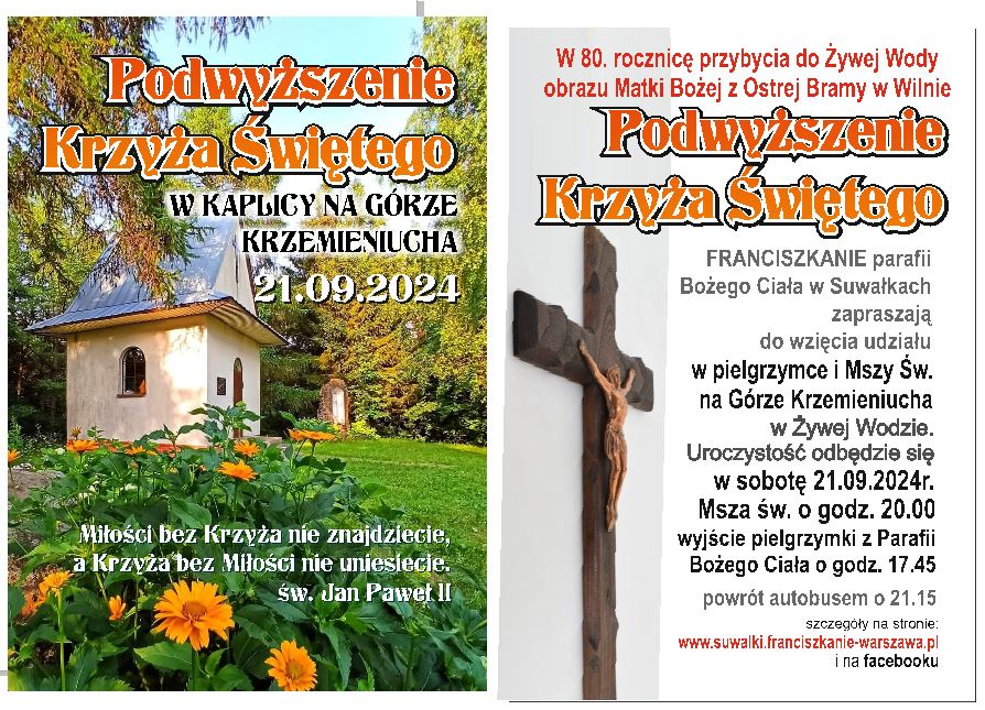 Pielgrzymka na górę Krzemieniuchę